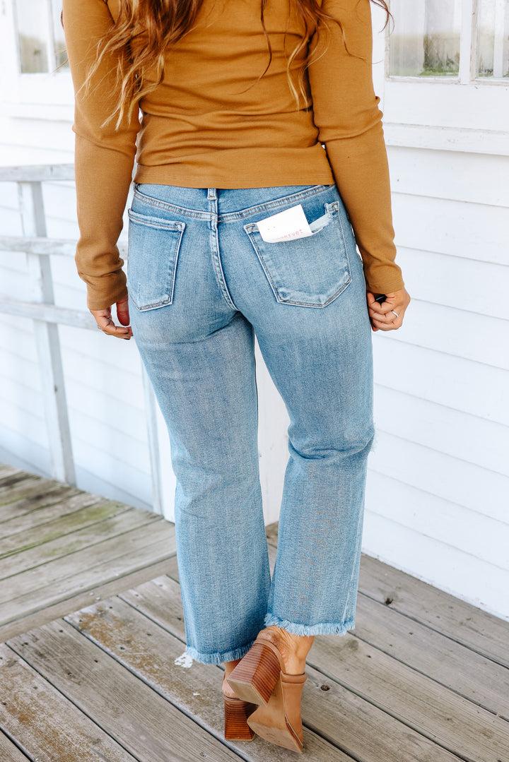 LOVERVET: Ro High Rise Crop Jean