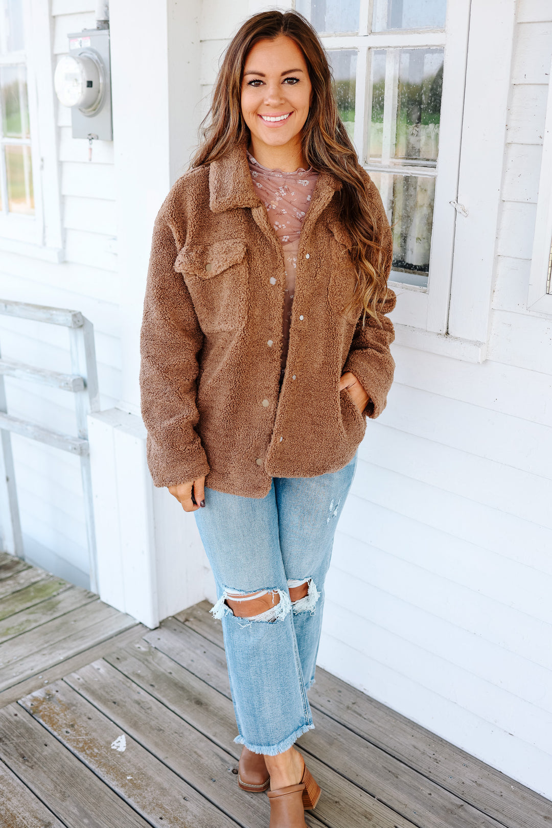 Harlow Sherpa Jacket