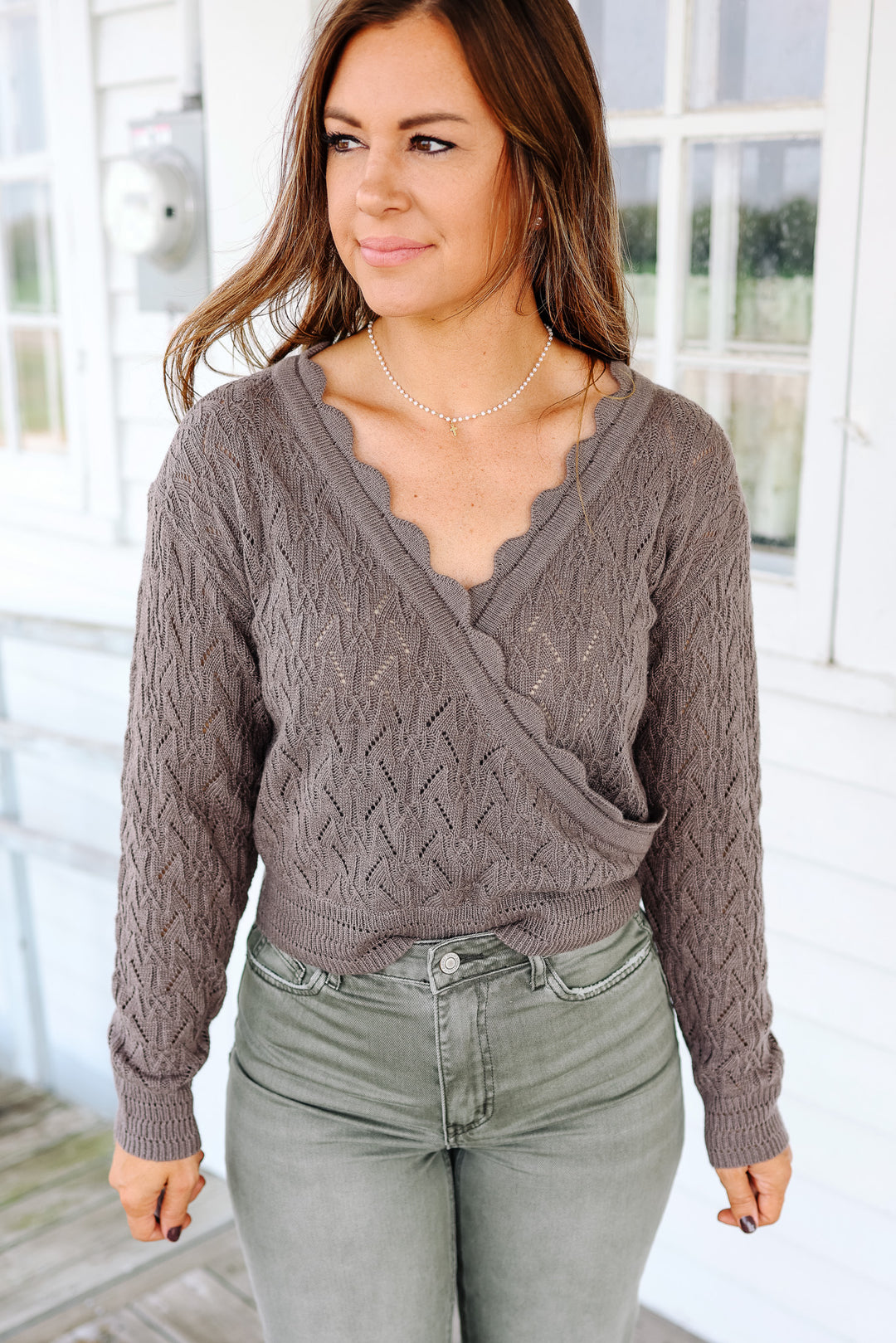 Landry Wrap Sweater