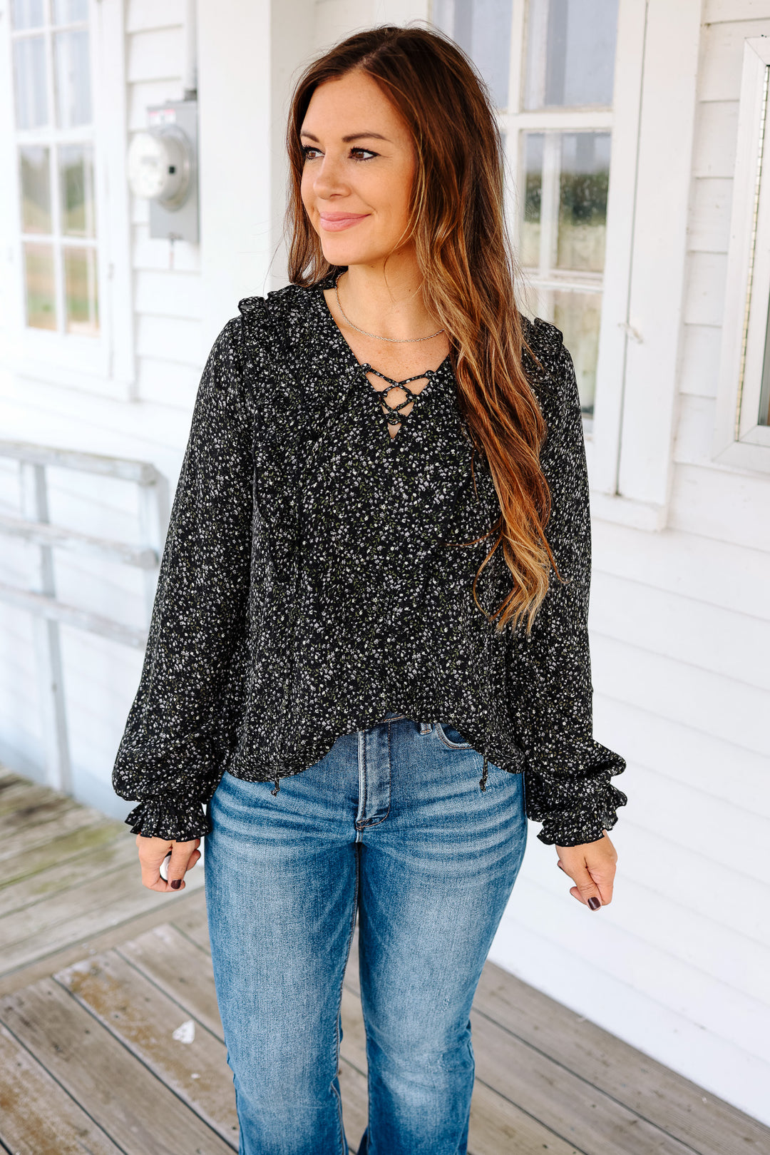 Anya Floral Blouse