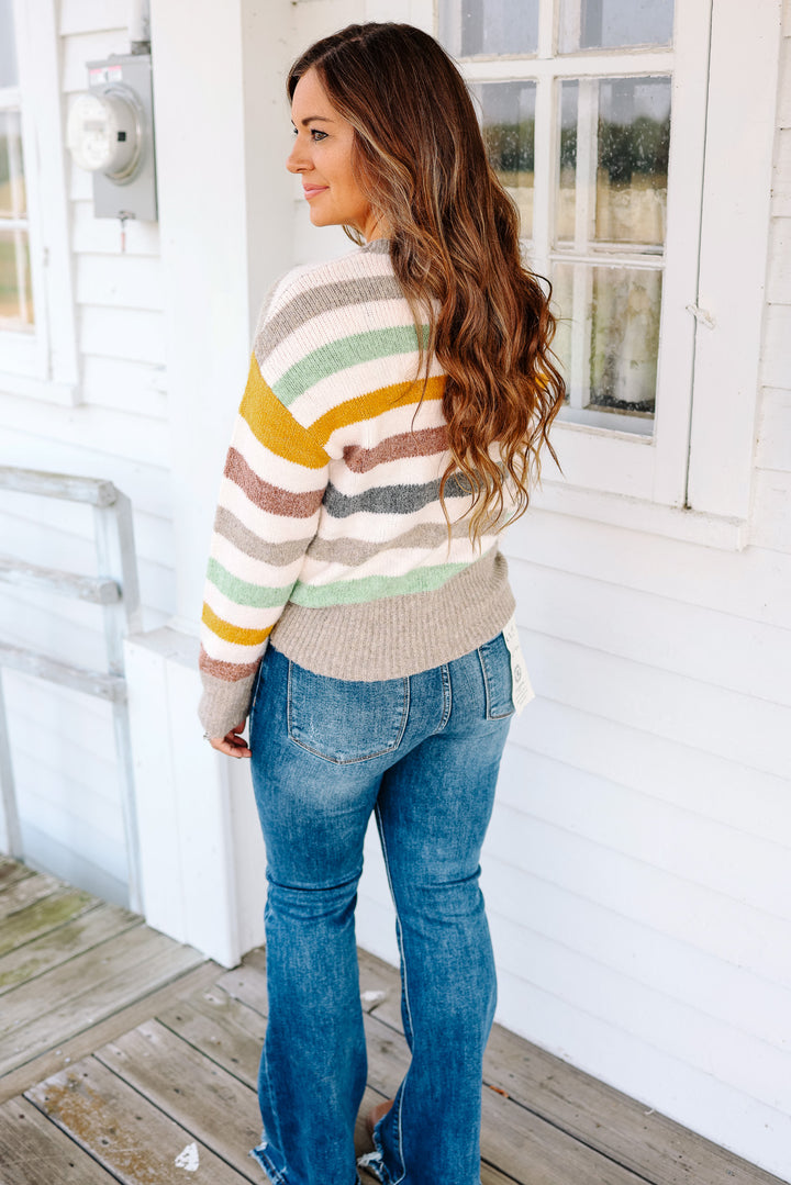 Kennedy Multi Stripe Sweater