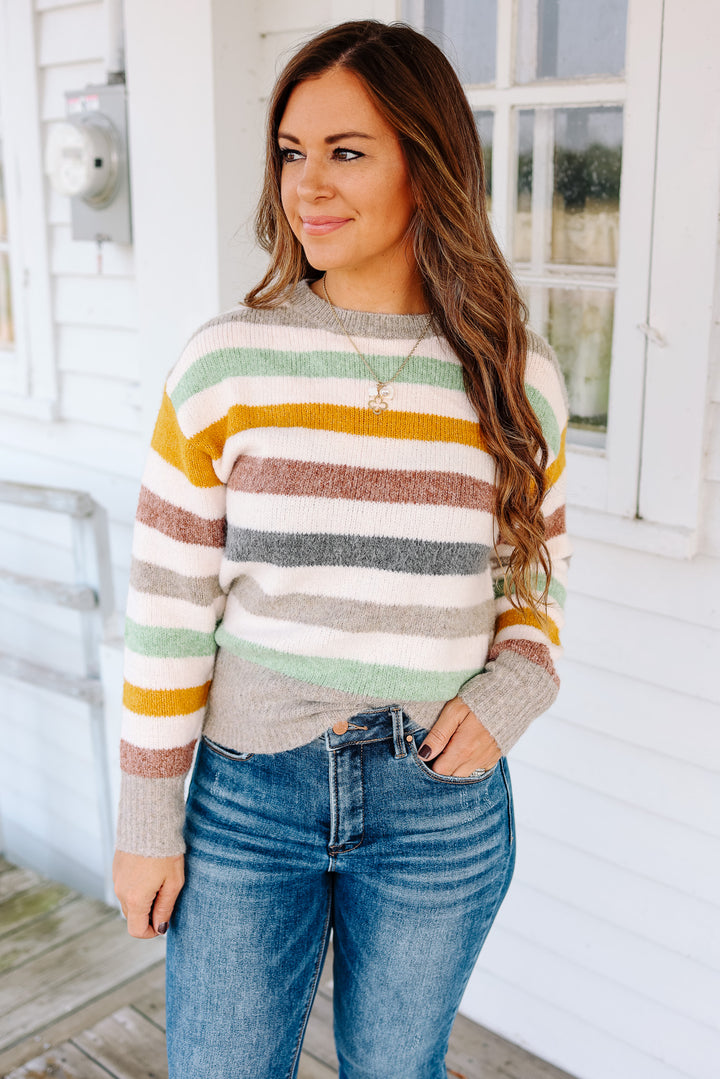 Kennedy Multi Stripe Sweater