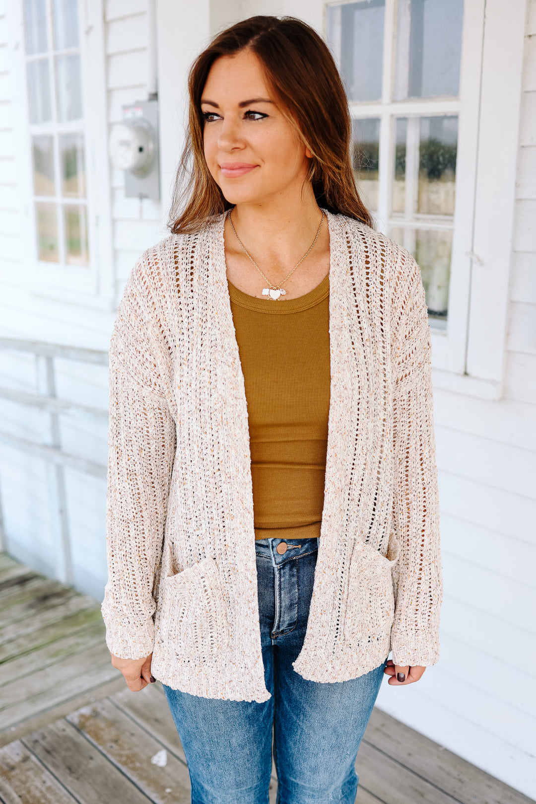 Calla Crochet Knit Cardigan