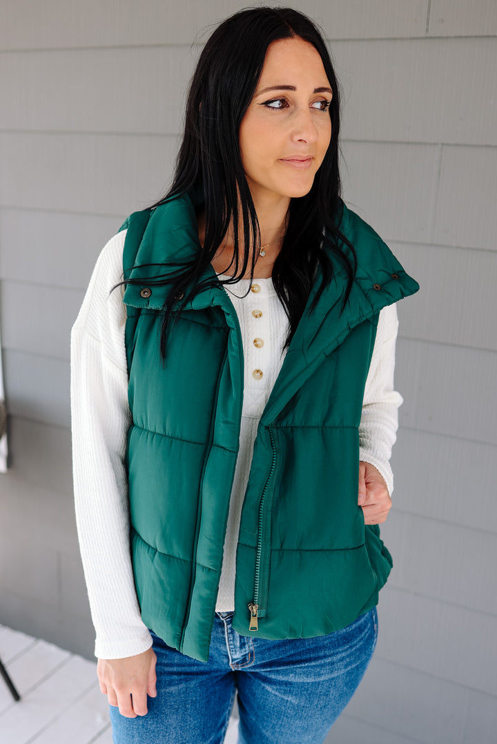 Brinley Zip Up Puffer Vest