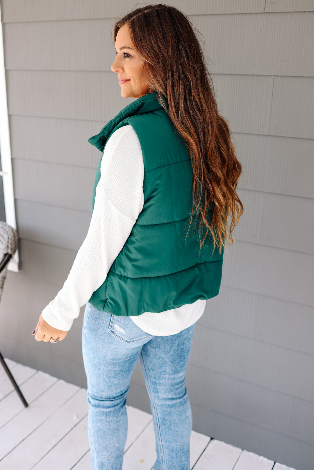 Brinley Zip Up Puffer Vest