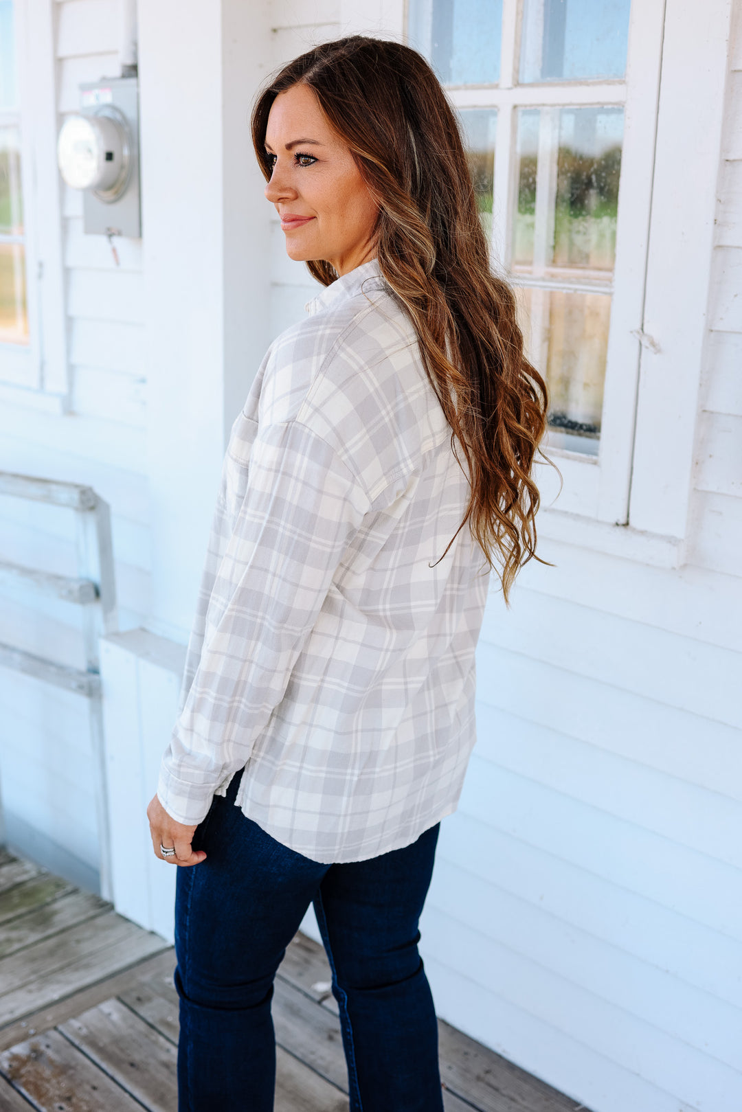 Skylar Plaid Button Down