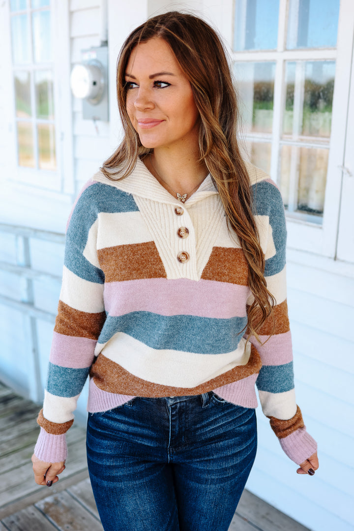 Casey Colorblock Sweater