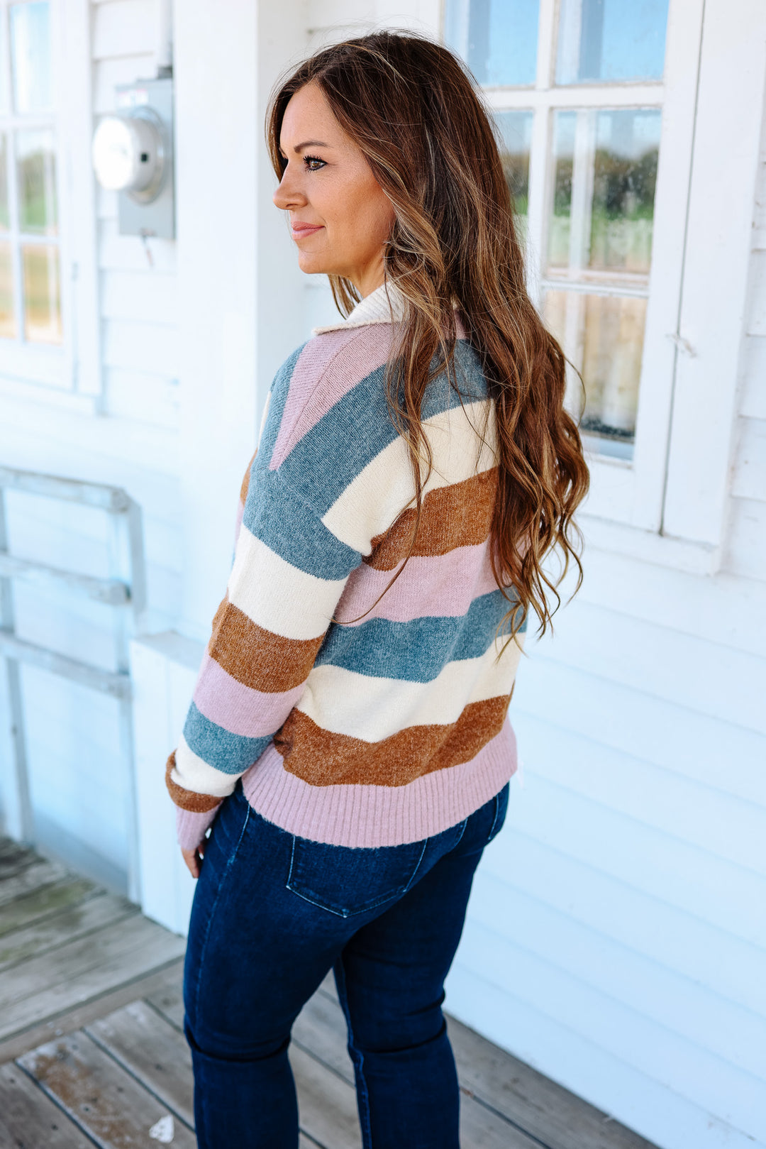 Casey Colorblock Sweater