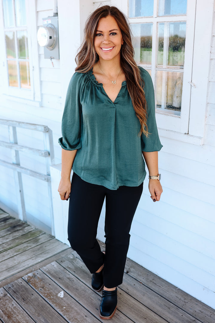 Lily 3/4 Sleeve Blouse