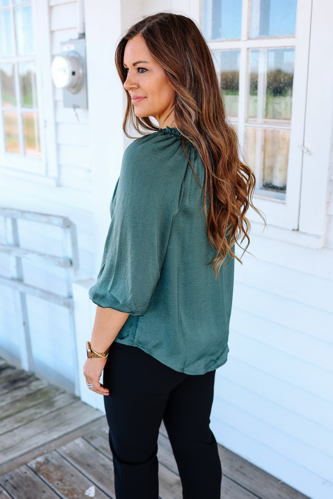 Lily 3/4 Sleeve Blouse