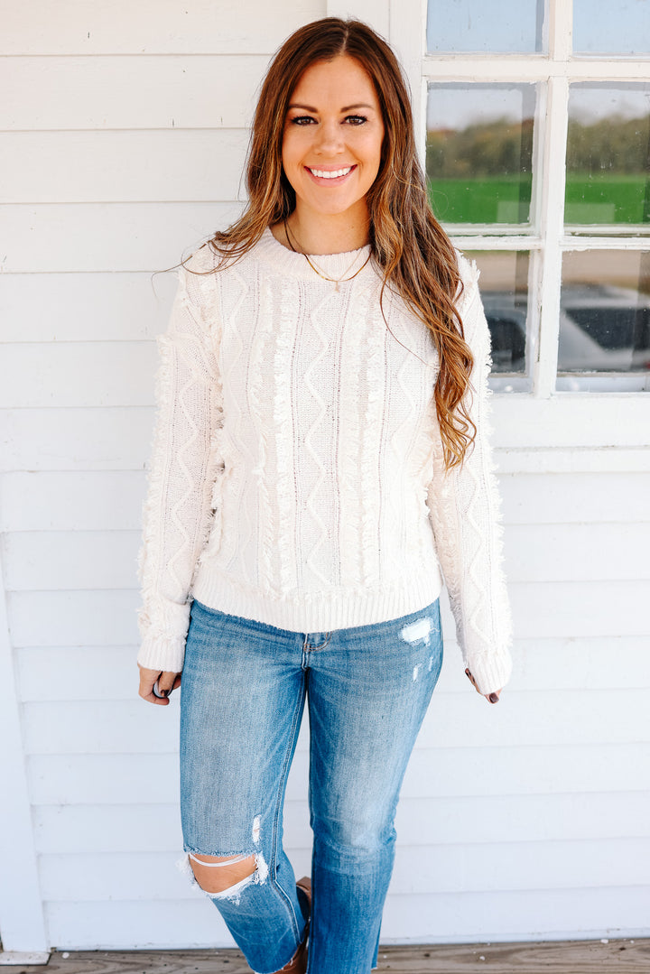 Opal Fringe Detail Sweater