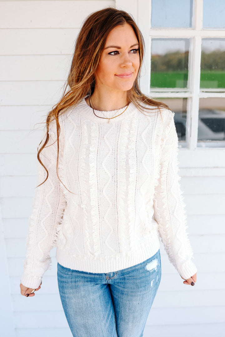 Opal Fringe Detail Sweater