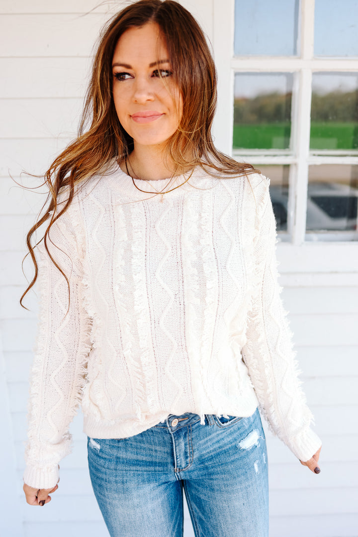 Opal Fringe Detail Sweater