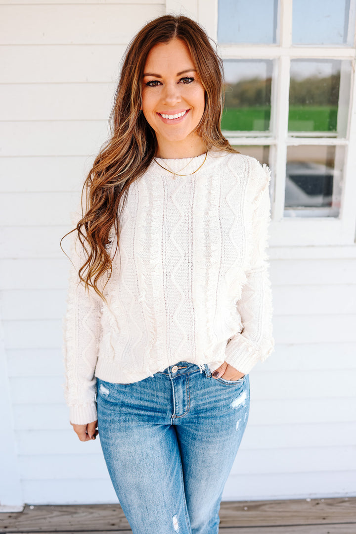 Opal Fringe Detail Sweater