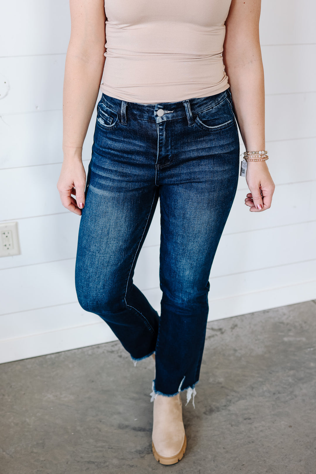 Walker High Rise Kick Flare Jean