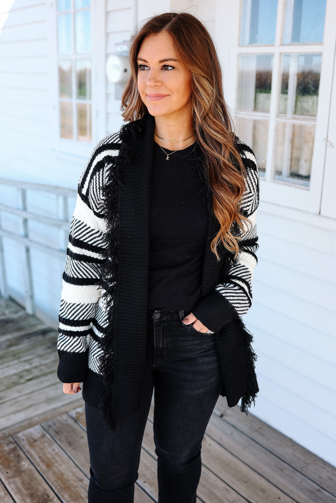 Pippa Fringe Cardigan