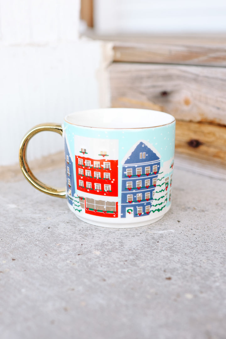 Christmas Village Coffee Mug