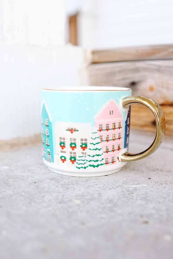 Christmas Village Coffee Mug