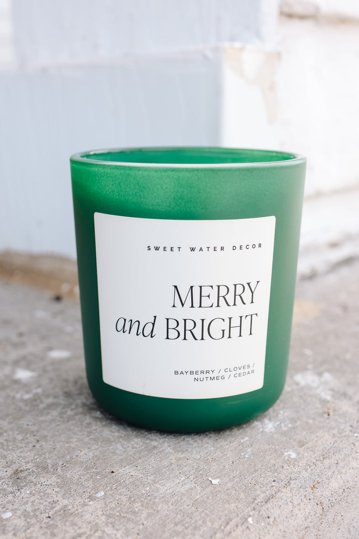 Merry and Bright 15 oz Soy Candle