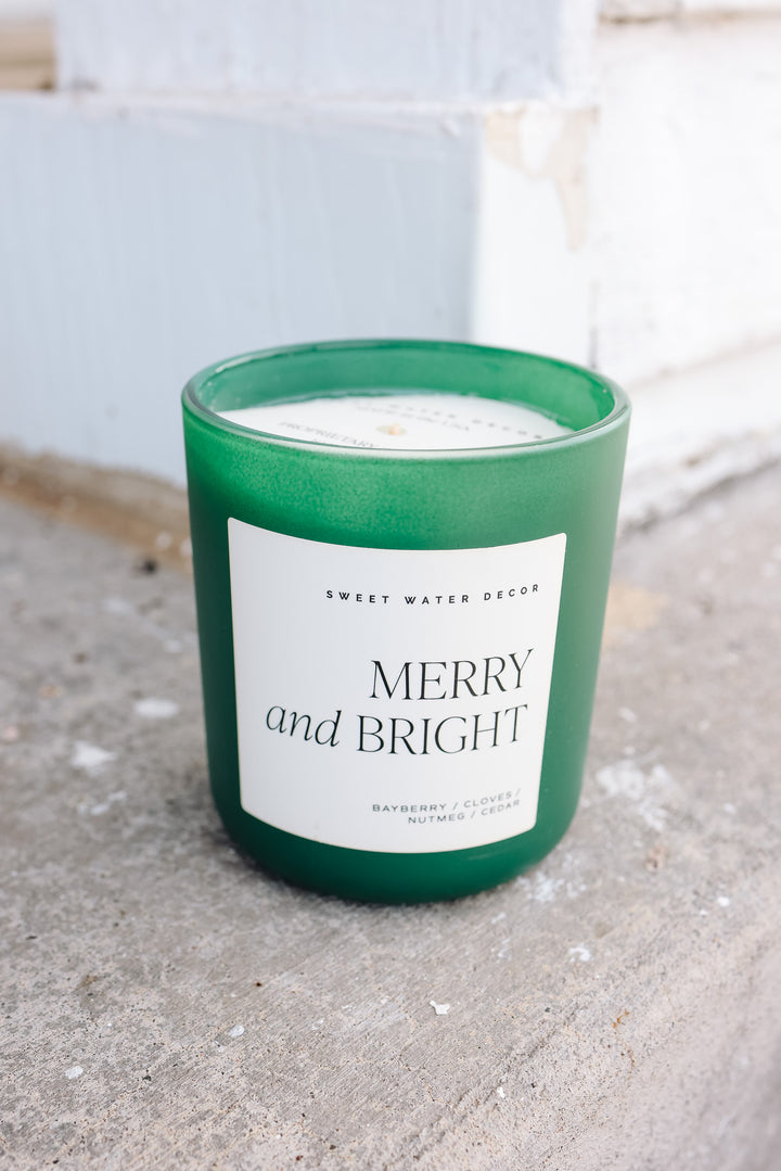 Merry and Bright 15 oz Soy Candle