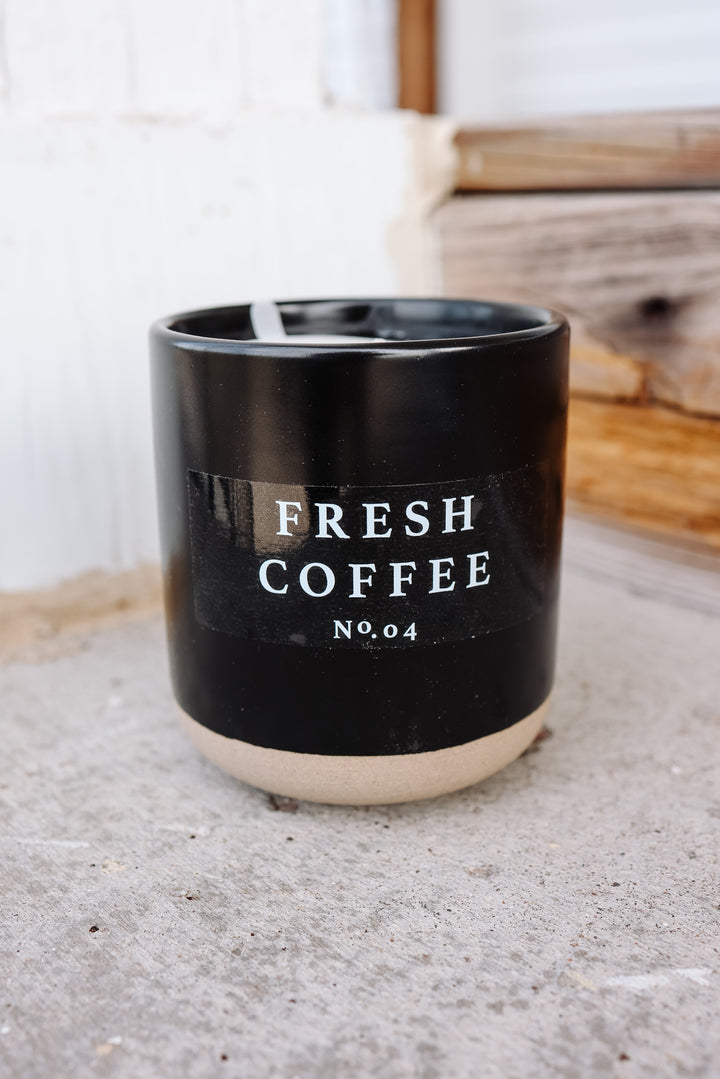 Fresh Coffee 12 oz Soy Candle