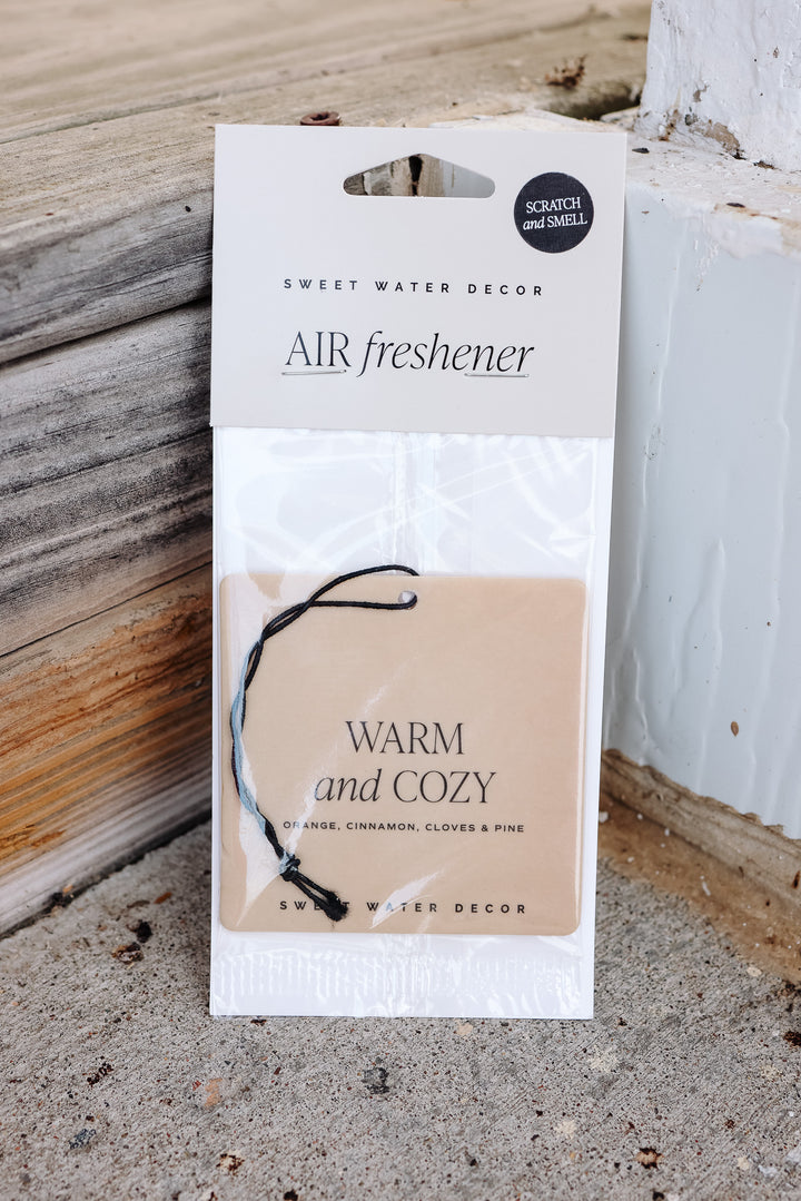 Warm and Cozy Hanging Air Freshener