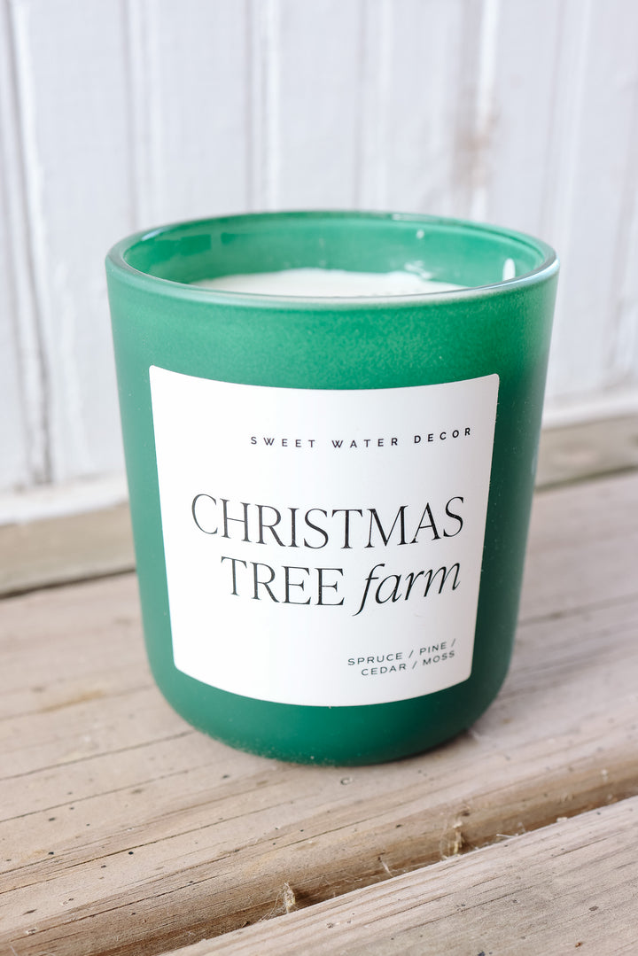 Christmas Tree Farm 15 oz Matte Soy Candle