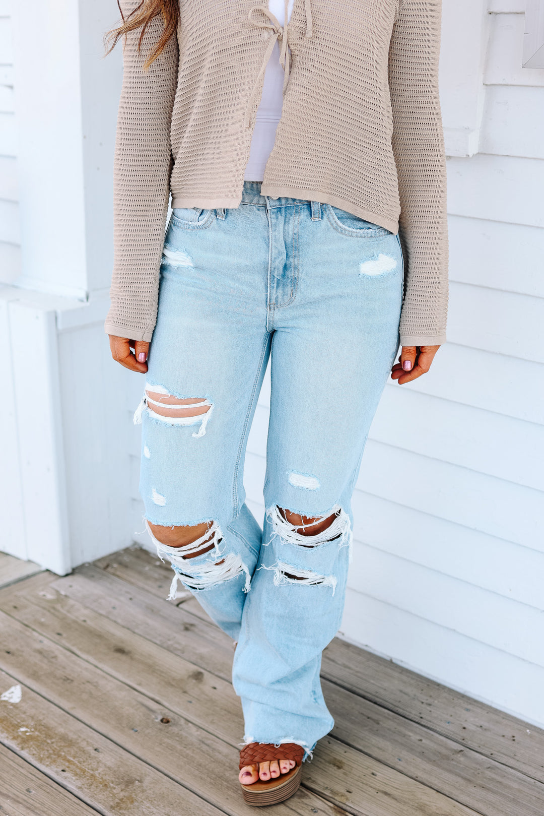 Kade High Rise Flare Jeans