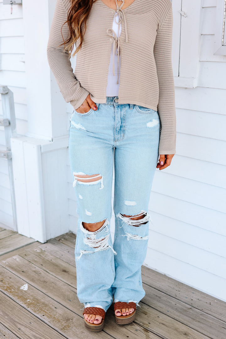 Kade High Rise Flare Jeans