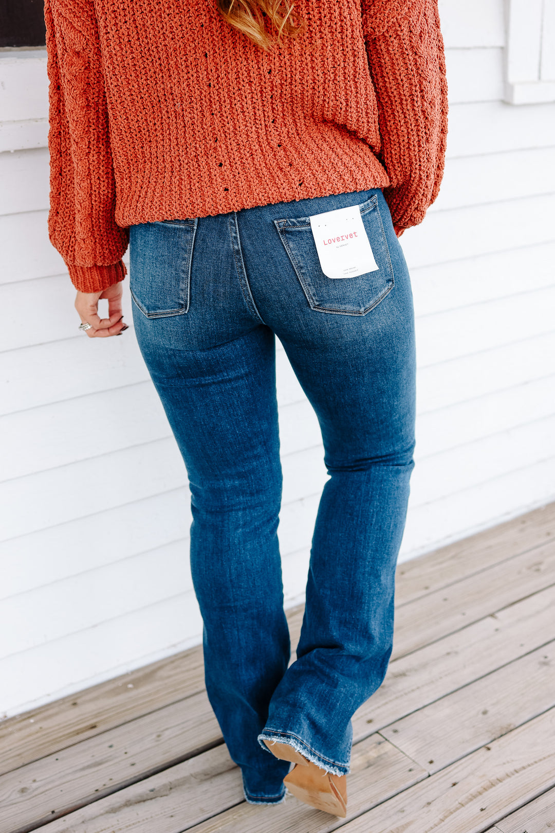 LOVERVET: Sevi Tummy Control Bootcut Jeans