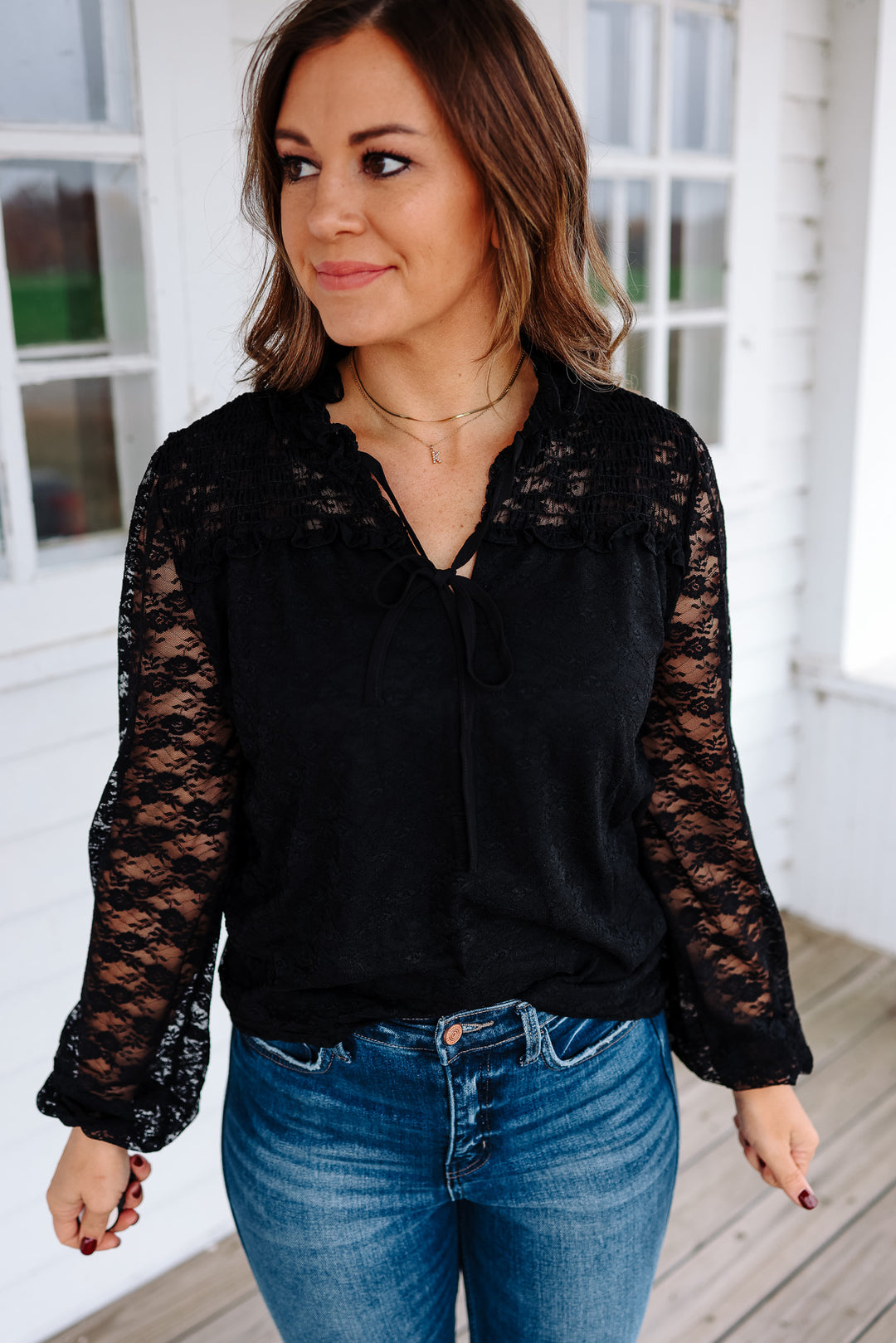 Amara Lace Top