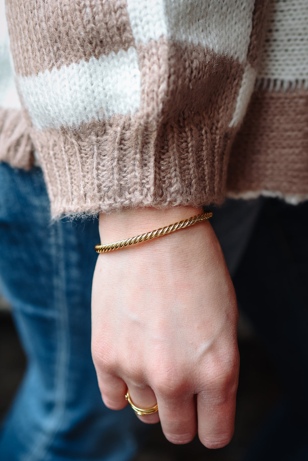 Twisted Aspen Bangle