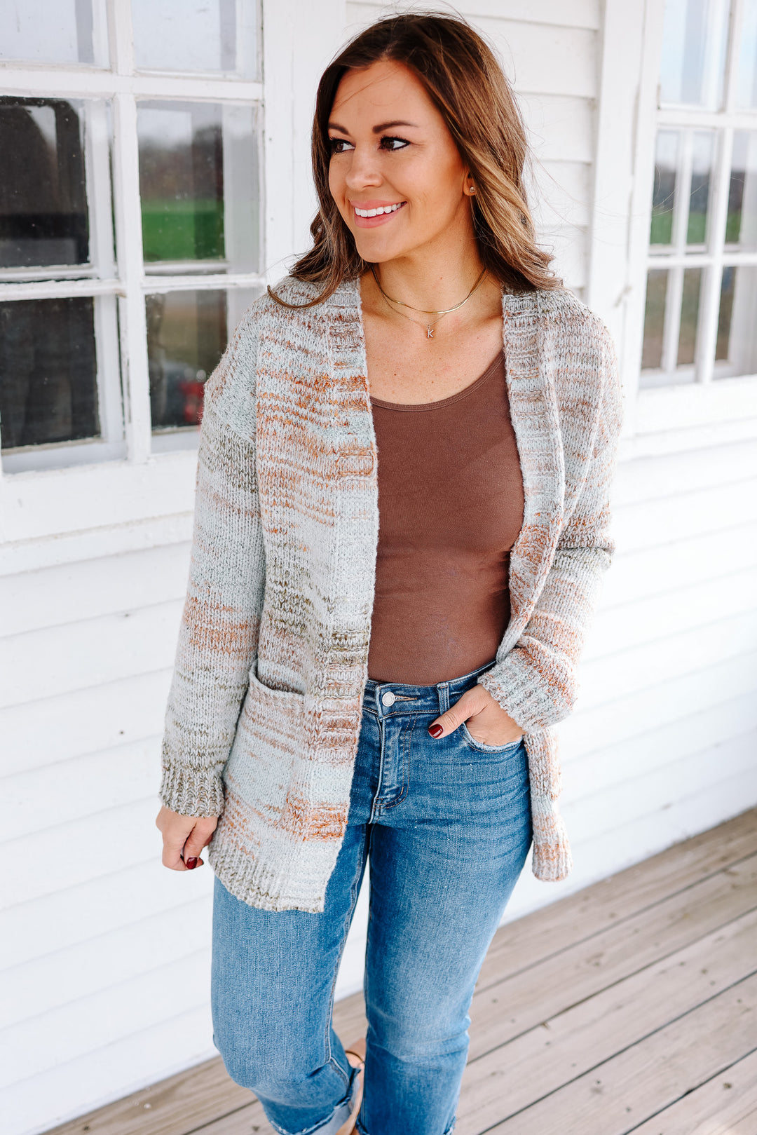 Ana Multi Color Cardigan