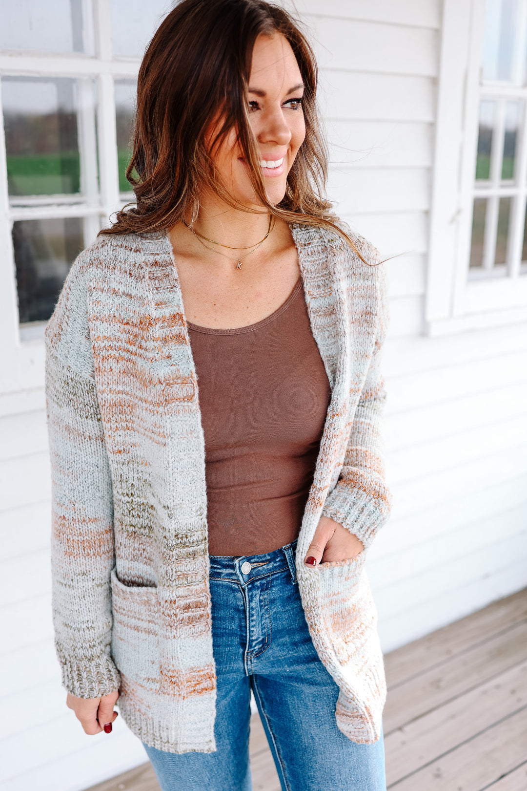 Ana Multi Color Cardigan