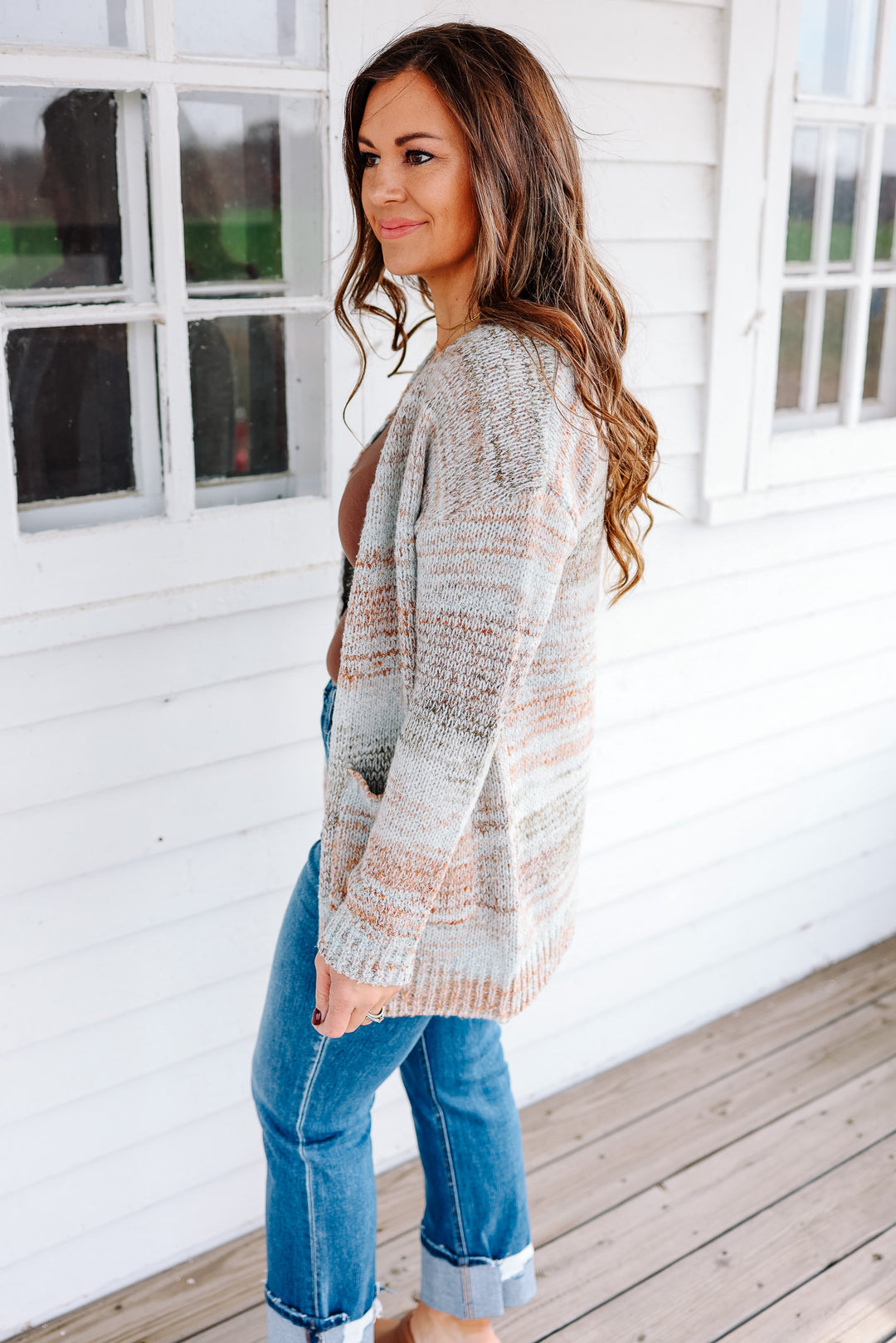 Ana Multi Color Cardigan