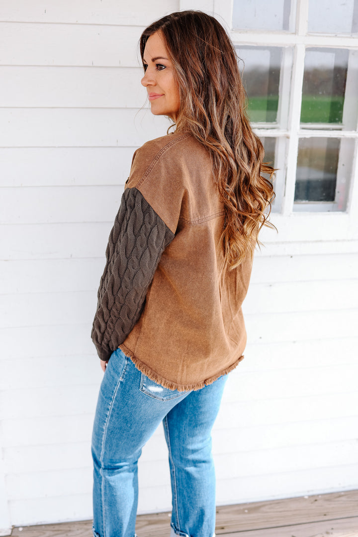 Hannah Sweater Sleeve Jacket