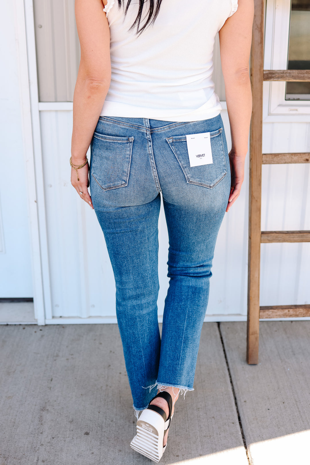 Heath High Rise Kick Flare Jeans