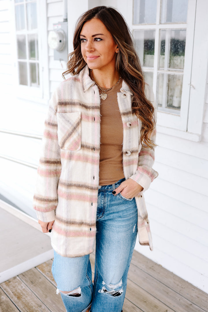 Briar Brushed Plaid Shacket