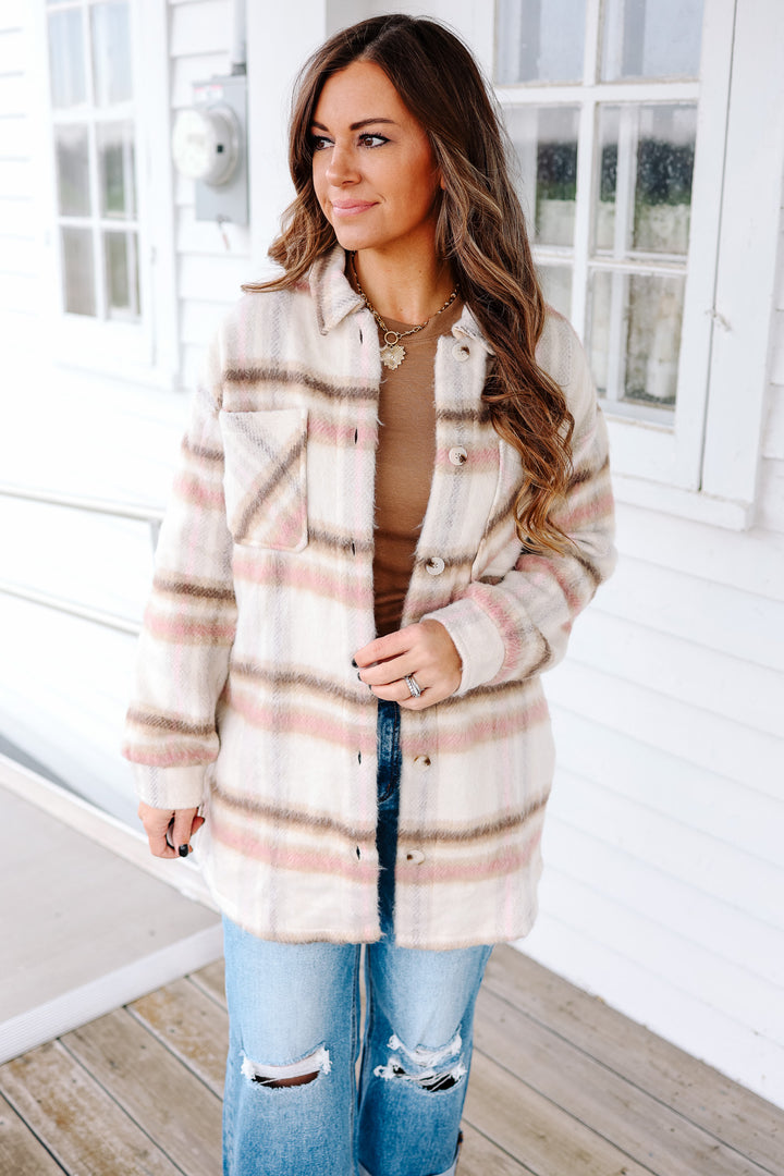 Briar Brushed Plaid Shacket