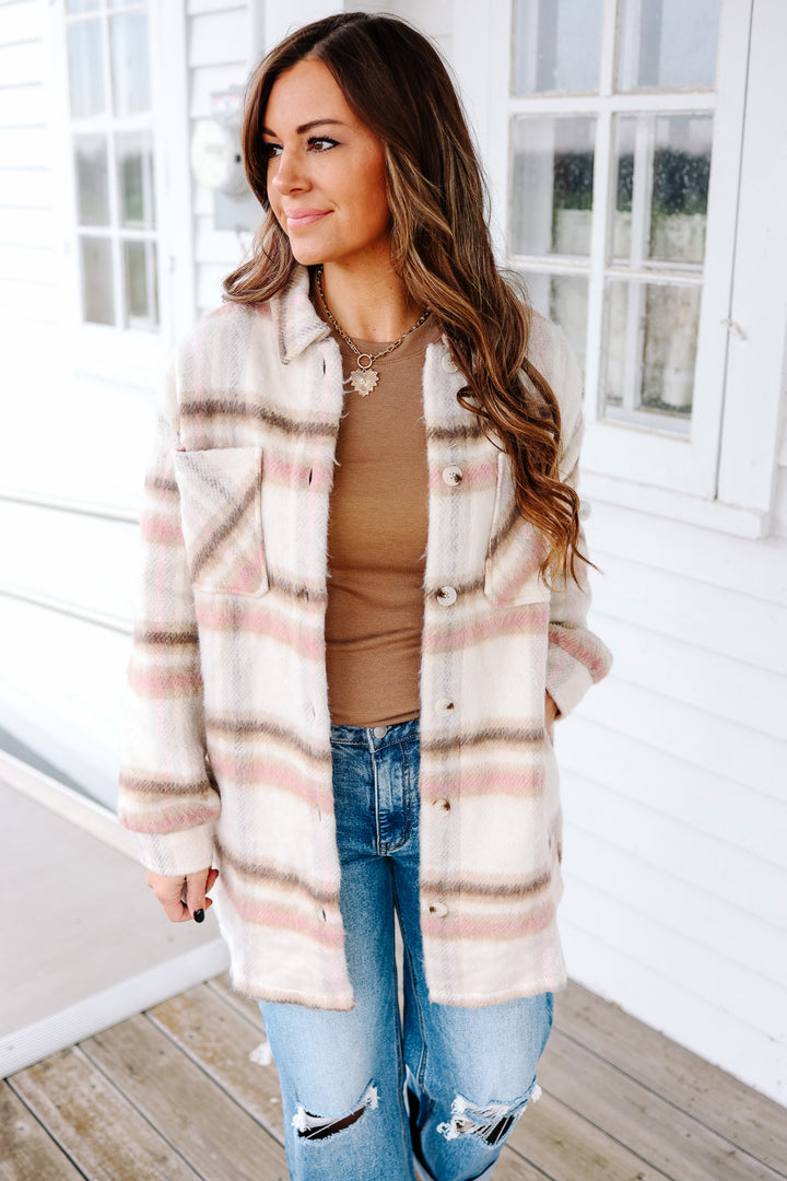 Briar Brushed Plaid Shacket