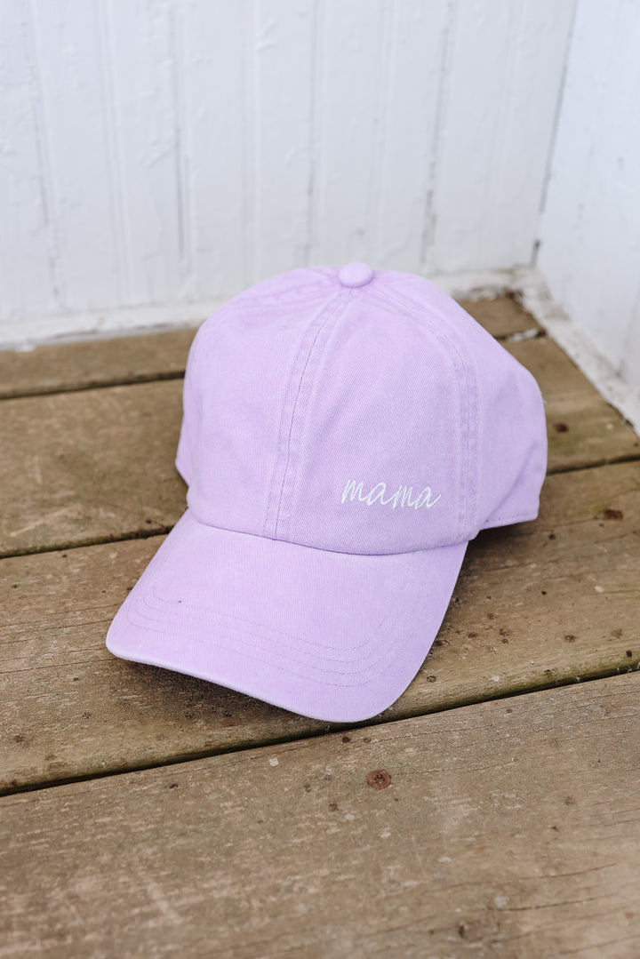 The Mama Baseball Hat - Multiple Colors