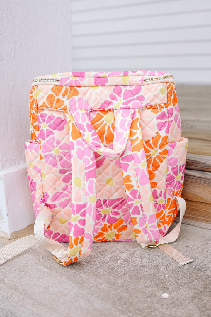 Flower Pattern Quilted Bags