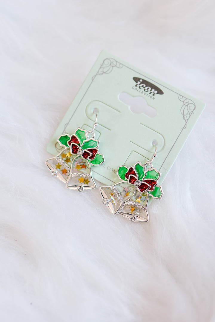 Christmas Bells Dangle Earrings