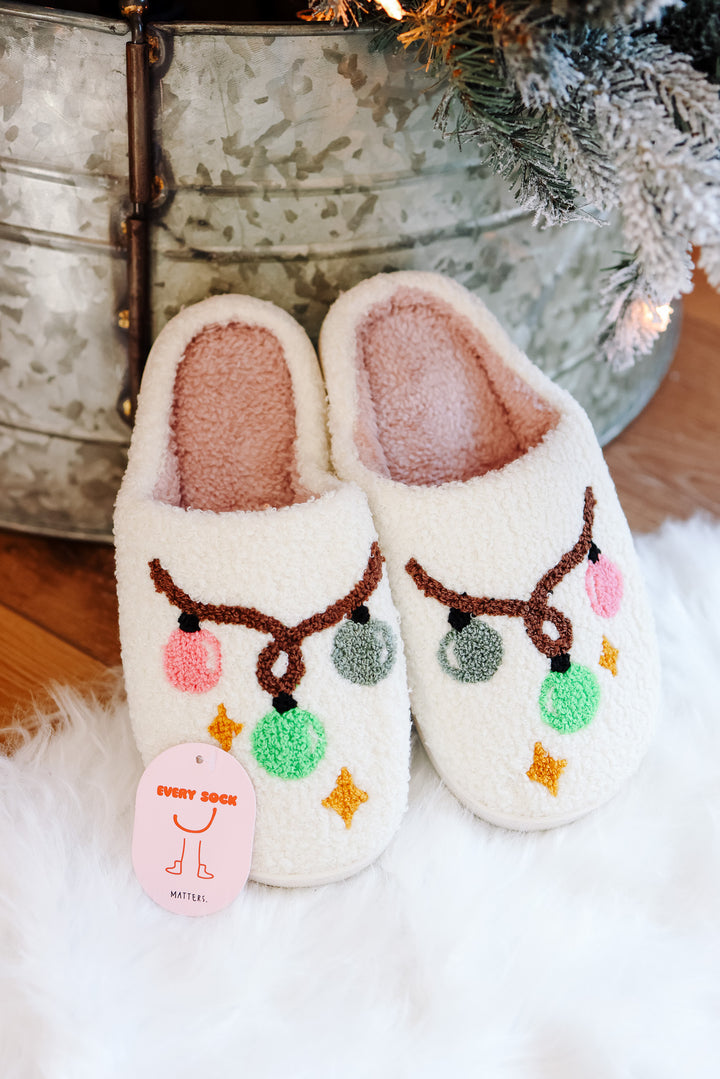 Twinkling Lights Slippers