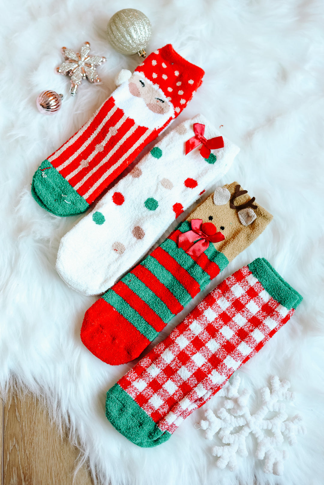 Jingle All The Way Cozy Socks Set