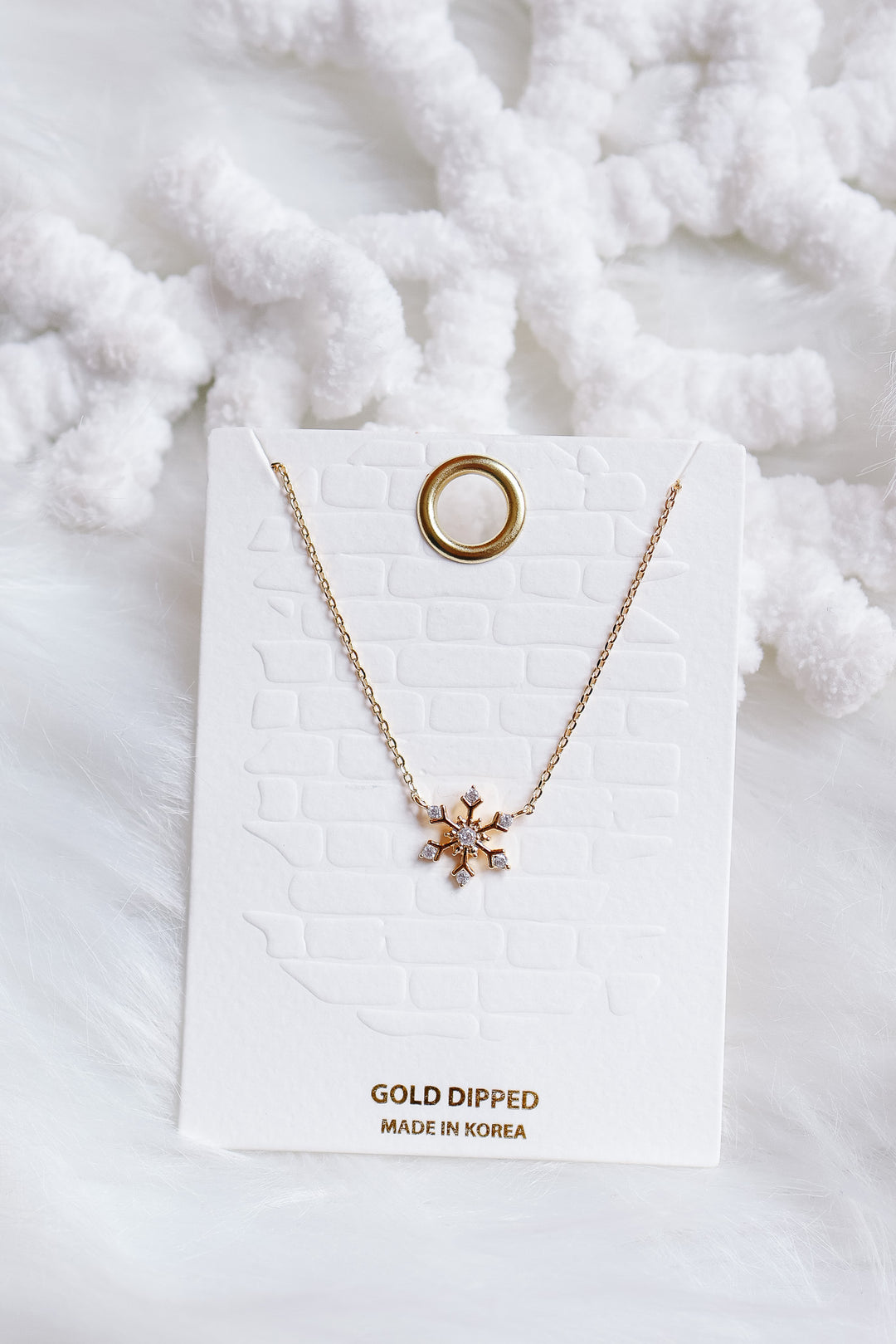 Snowflake Pendant Necklace