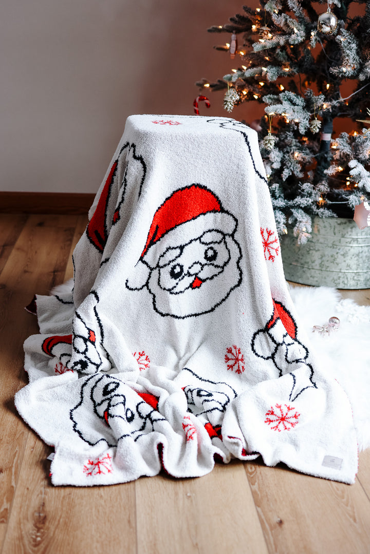 Santa Comfy Luxe Blanket