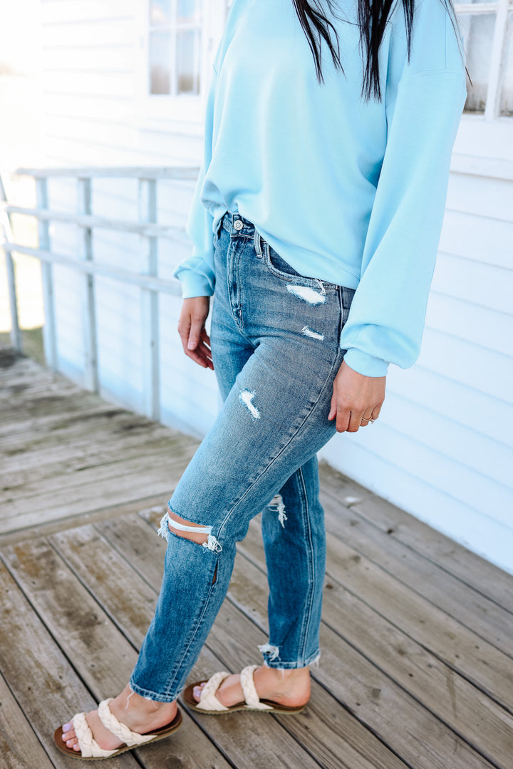 FLYING MONKEY: Hadley High Rise Jeans