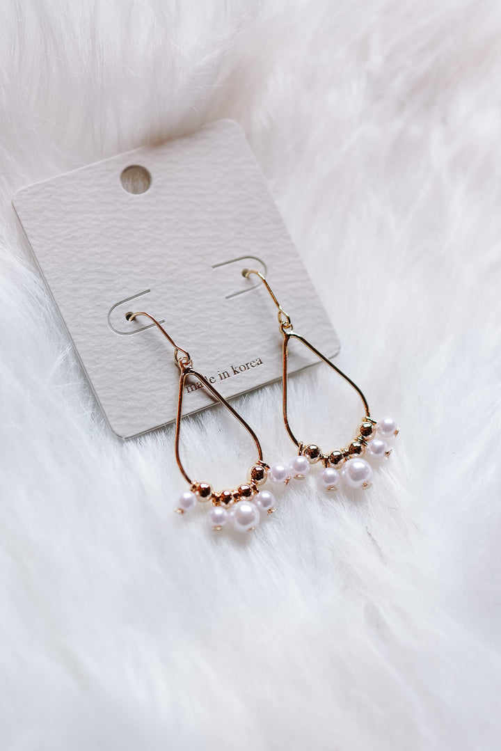 Mabel Beaded Dangle Earrings