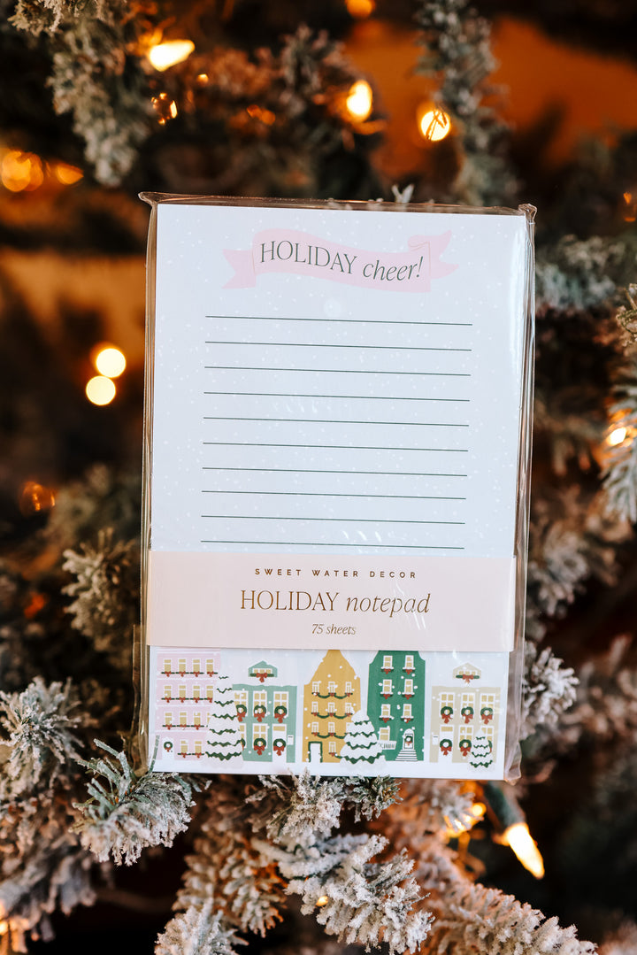 Christmas Village Notepad